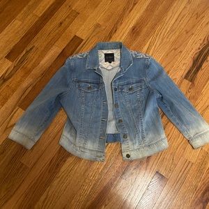 Jessica Simpson Ombré Jean Jacket